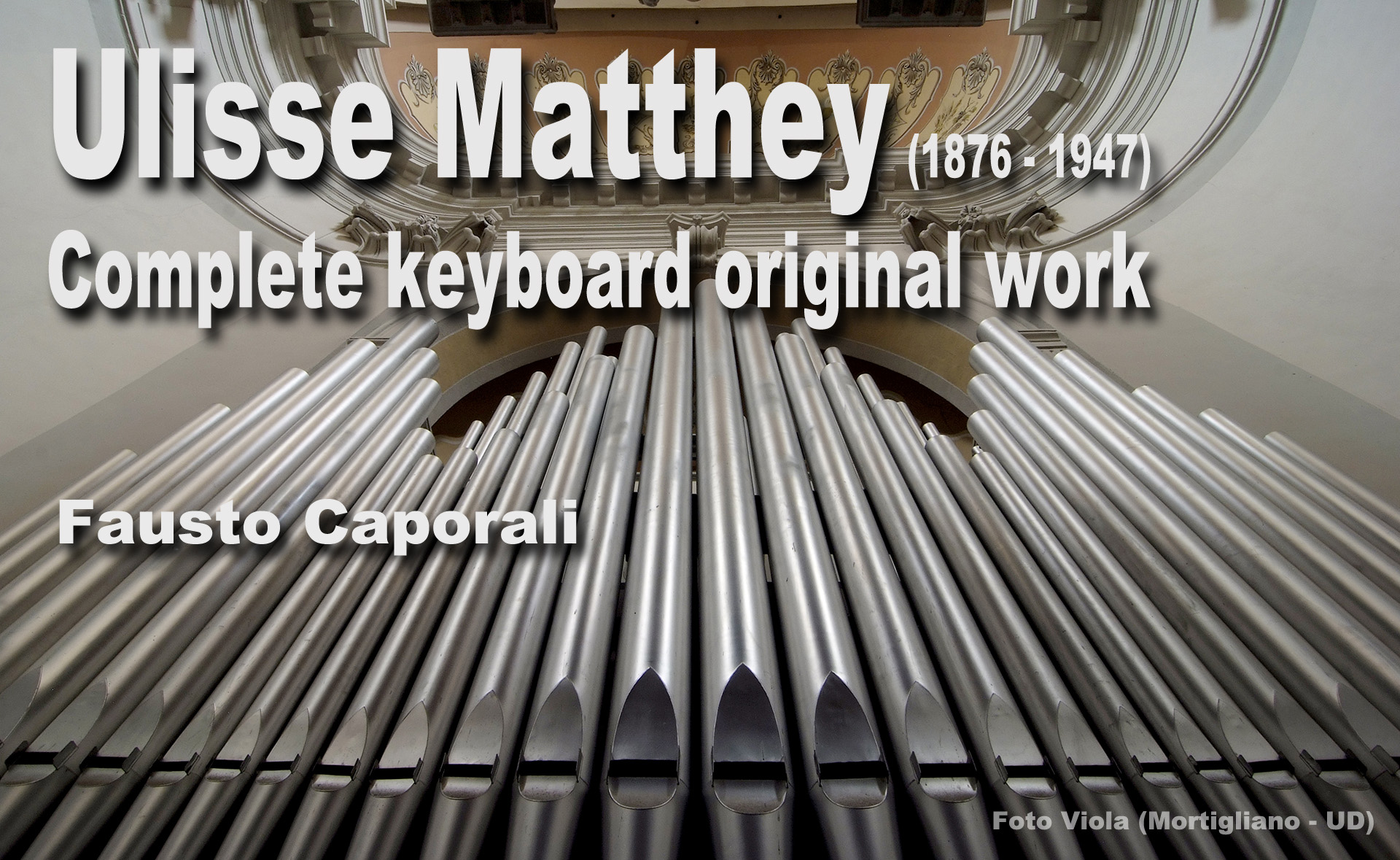 Ulisse Matthey – Tutte le opere originali per Organo e Harmonium